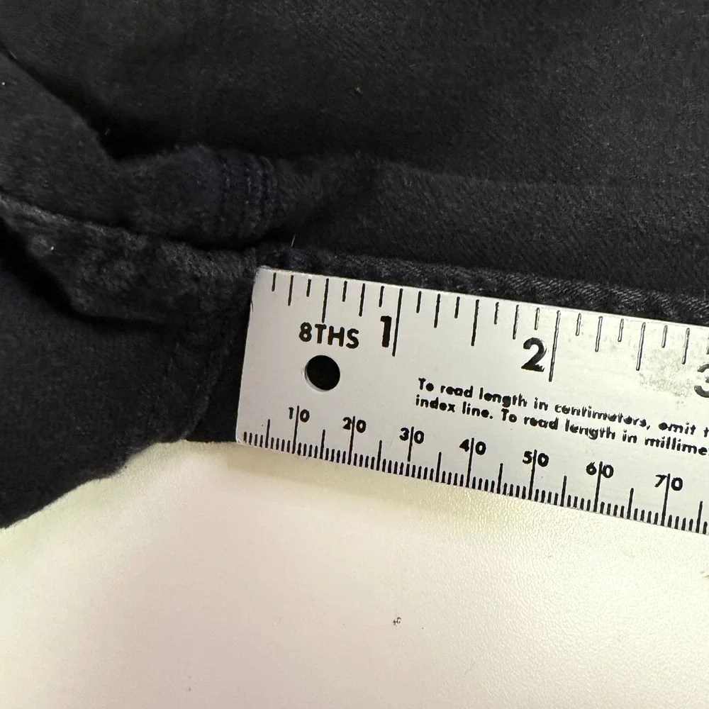 Origin USA Delta-68 Men Black Performance Stretch Denim Jeans Size 34  Maine USA